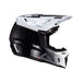 LEATT HELM MOTO 8.5 V24 KIT Black/White XS - Driven Powersports