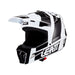 LEATT HELM MOTO 3.5 V24 KIT Black/White XS - Driven Powersports
