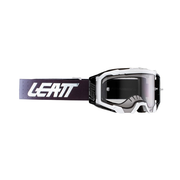 Leatt Velocity 5.5 Goggle White/Light Gray - Driven Powersports