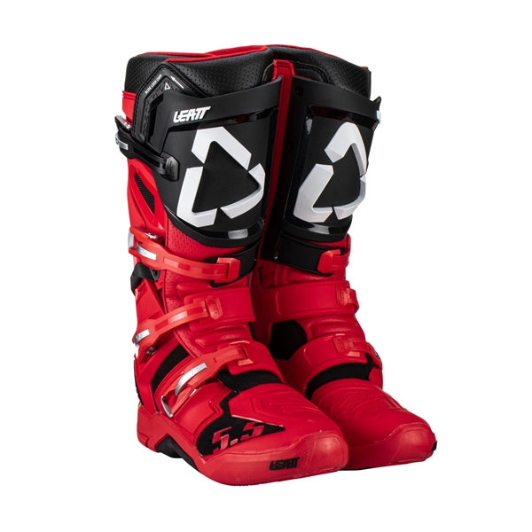 Leatt 5.5 Flexlock Boots Red 8 - Driven Powersports
