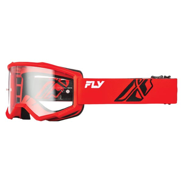 Fly Racing Focus Goggles Clear Red/Black - Driven Powersports