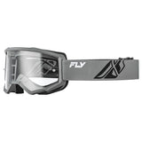 Fly Racing Focus Goggles Clear Grey/Black - Driven Powersports