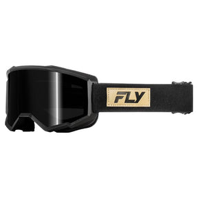 Fly Racing Focus Sand Goggles Dark Smoke Black/Tan - Driven Powersports