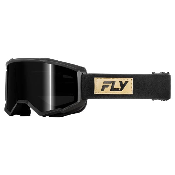Fly Racing Focus Sand Goggles Dark Smoke Black/Tan - Driven Powersports