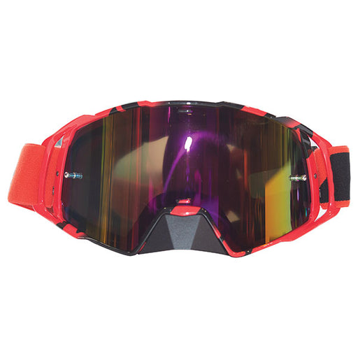 ZOAN DOUBLE LENS GOGGLES Red Mirror - Driven Powersports