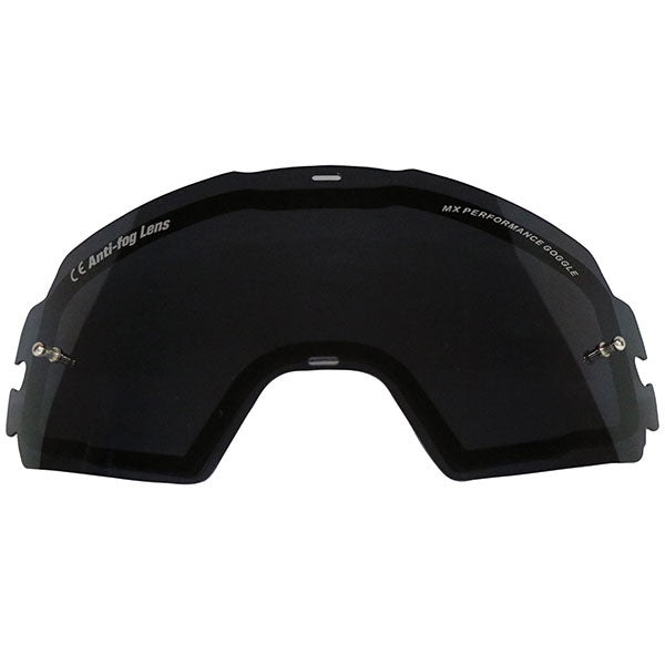 ZOAN DOUBLE REPLACEMENT LENS Dark Smoke - Driven Powersports