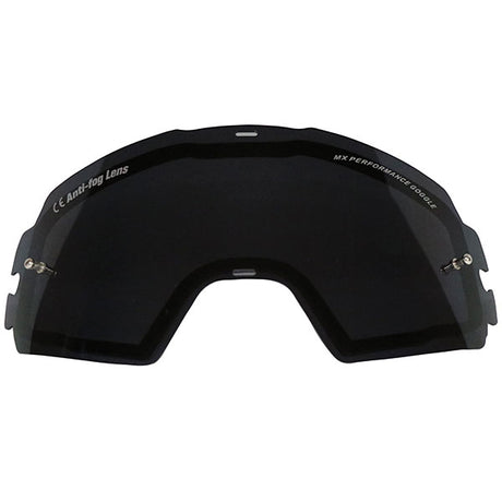 ZOAN DOUBLE REPLACEMENT LENS Dark Smoke - Driven Powersports