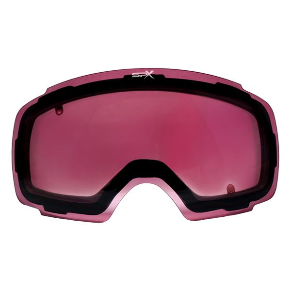 SPX MAGNETIC ELECTRIC GOGGLE LENS (R-62 PINK HEATED) - Driven Powersports