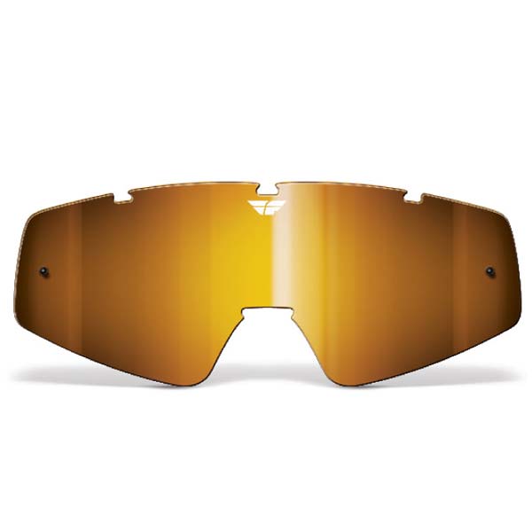 Fly Racing Focus/Zone Youth Lens Chrome / Amber - Driven Powersports