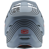 100% STATUS HELMET Caltec Grey Back - Driven Powersports
