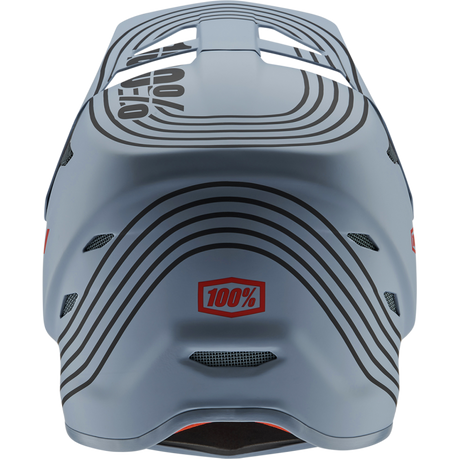 100% STATUS HELMET Caltec Grey Back - Driven Powersports