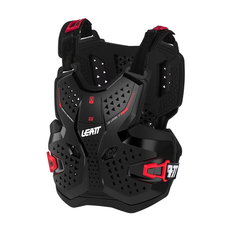 Leatt 3.5 Chest Protector - Junior Black/Red LG-XL - Driven Powersports