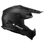 LS2 Gate II Off-road Helmet Solid Matte Black 2XL - Driven Powersports