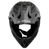 LS2 Gate II Off-road Helmet Solid Matte Black 2XL - Driven Powersports