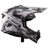 LS2 Gate II Off-road Helmet Carbine Gray/Black SM - Driven Powersports