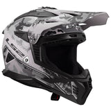 LS2 Gate II Off-road Helmet Carbine Gray/Black SM - Driven Powersports