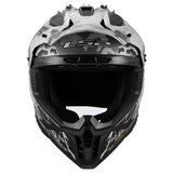 LS2 Gate II Off-road Helmet Carbine Gray/Black SM - Driven Powersports