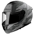 LS2 Stream II Full Face Helmet Shadow Light Gray MD - Driven Powersports