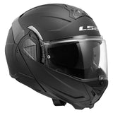 LS2 Advant II Modular Helmet Solid Matte Black S - Driven Powersports