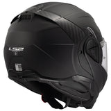 LS2 Advant II Modular Helmet Solid Matte Black S - Driven Powersports