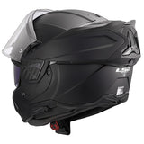 LS2 Advant II Modular Helmet Solid Matte Black S - Driven Powersports