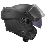 LS2 Advant II Modular Helmet Solid Matte Black S - Driven Powersports