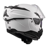 LS2 Advant II Modular Helmet Solid White XS - Driven Powersports