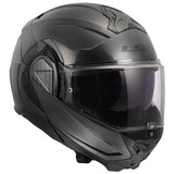 LS2 Advant II Modular Helmet Jeans Gray M - Driven Powersports
