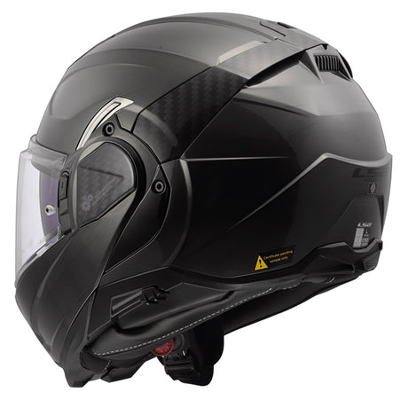 LS2 Advant II Modular Helmet Jeans Gray M - Driven Powersports