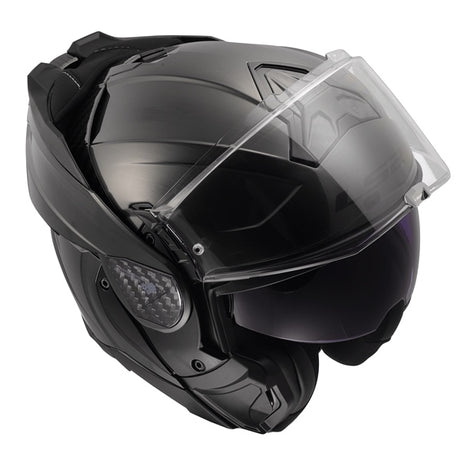 LS2 Advant II Modular Helmet Jeans Gray M - Driven Powersports