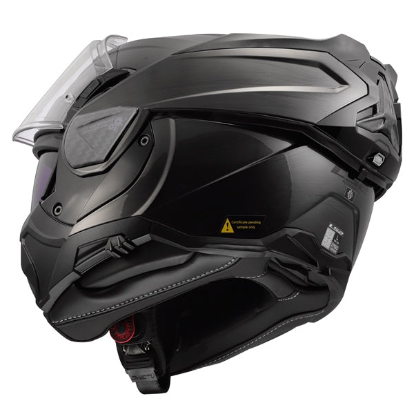 LS2 Advant II Modular Helmet Jeans Gray M - Driven Powersports