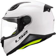 LS2 FF812 Kid Full-Face Helmet - Junior Solid White M - Driven Powersports