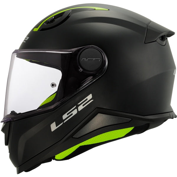 LS2 FF812 Kid Full-Face Helmet - Junior Solid Matte Black S - Driven Powersports