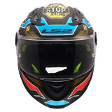 LS2 FF812 Kid Full-Face Helmet - Junior Zero Matte Gray/Red M - Driven Powersports