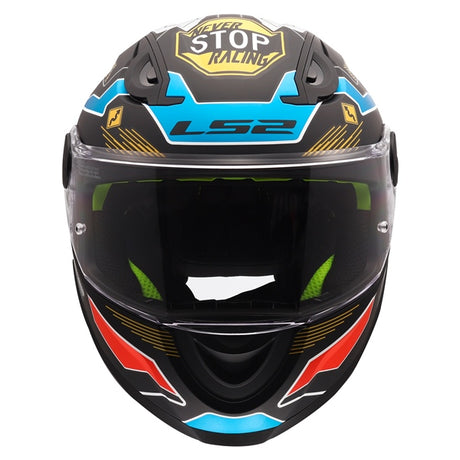 LS2 FF812 Kid Full-Face Helmet - Junior Zero Matte Gray/Red M - Driven Powersports