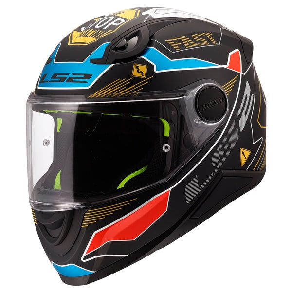 LS2 FF812 Kid Full-Face Helmet - Junior Zero Matte Gray/Red M - Driven Powersports