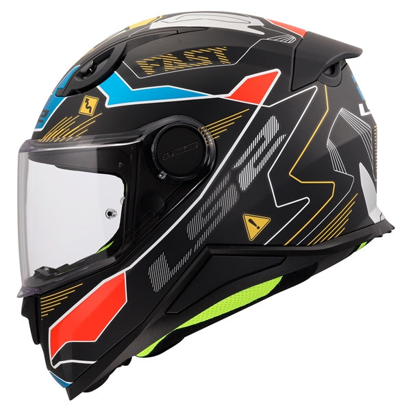 LS2 FF812 Kid Full-Face Helmet - Junior Zero Matte Gray/Red M - Driven Powersports