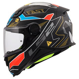 LS2 FF812 Kid Full-Face Helmet - Junior Zero Matte Gray/Red M - Driven Powersports