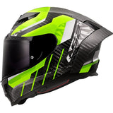 LS2 Dragon Full-Face Helmet Trax High-Visibility Yellow XS - Driven Powersports