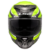 LS2 Dragon Full-Face Helmet Trax High-Visibility Yellow XS - Driven Powersports