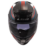 LS2 Dragon Full-Face Helmet Subic White/Blue/Red XS - Driven Powersports