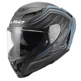 LS2 Dragon Full-Face Helmet Subic Petrol blue L - Driven Powersports