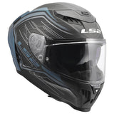 LS2 Dragon Full-Face Helmet Subic Petrol blue L - Driven Powersports