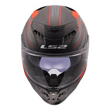 LS2 Dragon Full-Face Helmet Subic Matte Red S - Driven Powersports