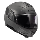 LS2 Advant II Modular Helmet Solid Gray S - Driven Powersports