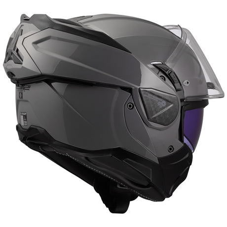 LS2 Advant II Modular Helmet Solid Gray S - Driven Powersports