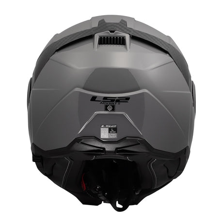 LS2 Advant II Modular Helmet Solid Gray S - Driven Powersports
