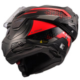 LS2 Advant II Modular Helmet Astral Red XS - Driven Powersports