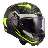 LS2 Advant II Modular Helmet Astral Yellow XS - Driven Powersports