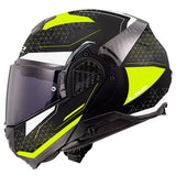 LS2 Advant II Modular Helmet Astral Yellow XS - Driven Powersports